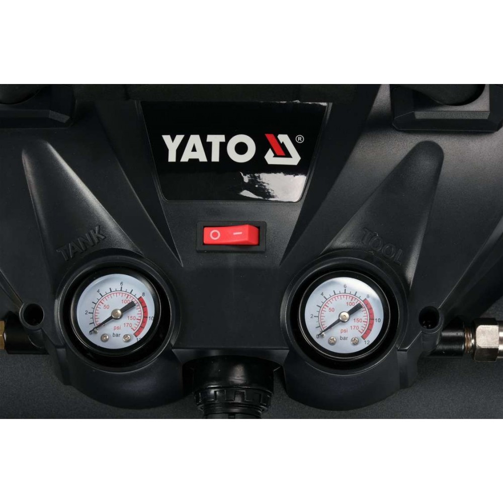 Компресор акумуляторний YATO 36 В (2х18В), 800 Вт,тиск ≤ 8 Bar, под.повітря- 98 л/хв, ресивер- 6 л - фото 1 Компресор акумуляторний YATO 36 В (2х18В), 800 Вт,тиск ≤ 8 Bar, под.повітря- 98 л/хв, ресивер- 6 л - фото 1