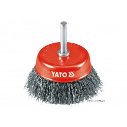 Щітка-крацовка сталева YATO Ø75 мм