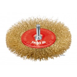 Щітка-крацовка плоска YATO зі стержнем Ø100 мм
