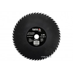 Диск-фреза відрізний і штробувальний по дереву, ПВХ, гіпсу YATO 230 х 22.2 мм 8000 об/хв