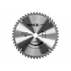 Диск пиляльний по дереву YATO 315 х 30 х 3.5 х 2.5 мм 48 зубців R.P.M до 4500 1/хв