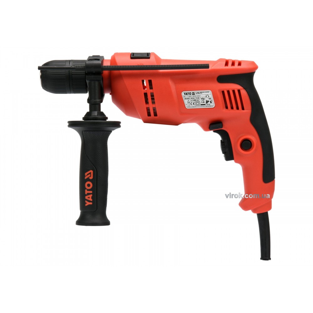 Дриль ударний YATO 710 Вт - фото 1 Дриль ударний YATO 710 Вт - фото 1