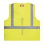 Жилет сигнальний Hi-Viz MILWAUKEE, жовтий (L/XL) - фото 3